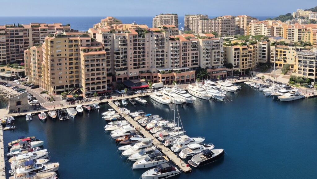 Monaco GP 2026 accommodation: view of Port of Fontvieille