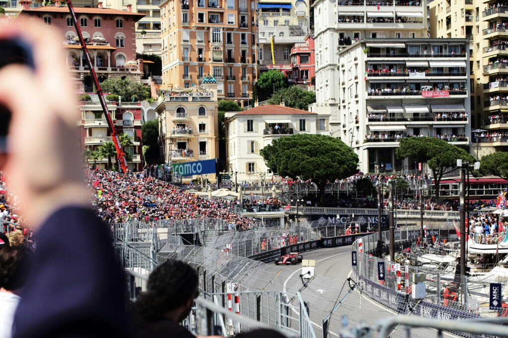 Monaco Grand Prix stands
